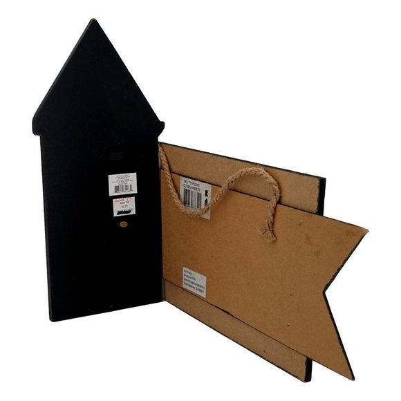 Hanging Wood Sign Lot Of 2 Love Like Crazy Psalm 23 Word Sayings Home Decor New - Picture 4 of 7